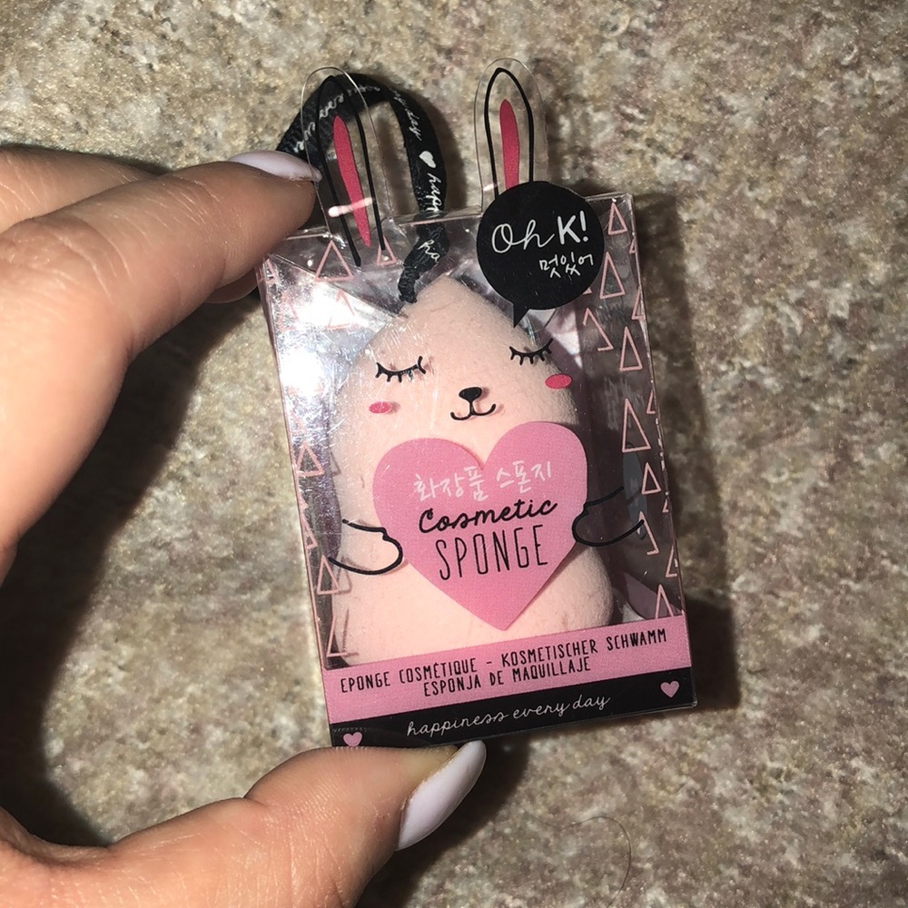 Never used nor opened cosmetic sponge